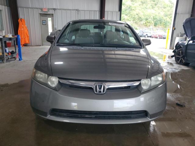 1HGFA15837L094218 - 2007 HONDA CIVIC EX GRAY photo 5
