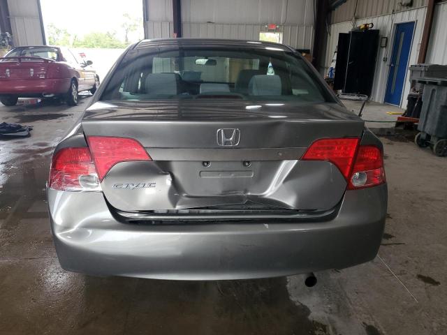 1HGFA15837L094218 - 2007 HONDA CIVIC EX GRAY photo 6