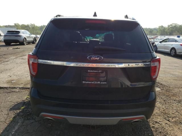 1FM5K8F8XGGC50208 - 2016 FORD EXPLORER LIMITED Czarny zdjęcie 6