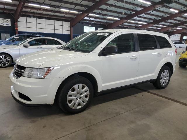 3C4PDCAB3JT376331 - 2018 DODGE JOURNEY SE WHITE photo 1