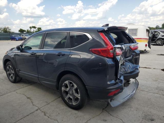 7FARW2H87JE101362 - 2018 HONDA CR-V EXL ნაცრისფერი ფოტო 2