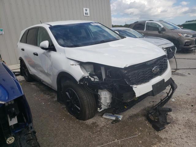 5XYPG4A39KG575608 - 2019 KIA SORENTO L WHITE photo 4