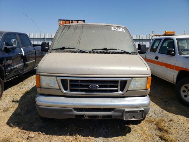 1FBNE31L77DB06700 - 2007 FORD ECONOLINE E350 SUPER DUTY WAGON TAN photo 5