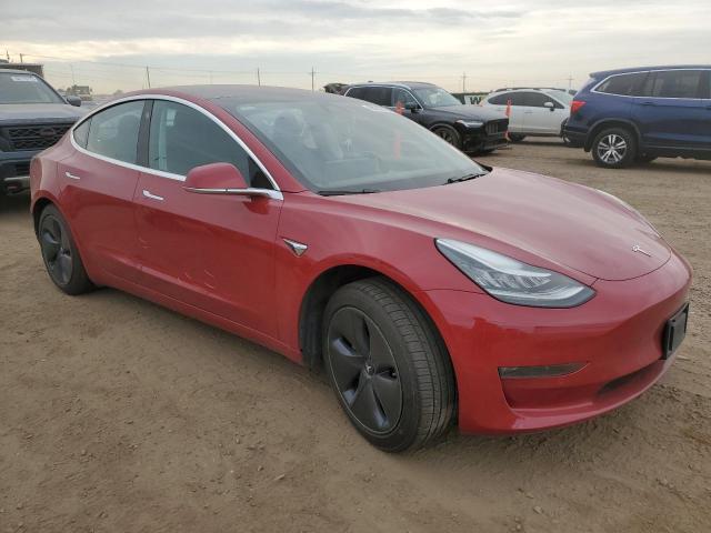 5YJ3E1EA2JF051346 - 2018 TESLA MODEL 3 Қызыл фото 4