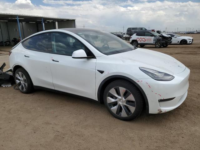 5YJYGAEE9MF188355 - 2021 TESLA MODEL Y 白色 照片 4