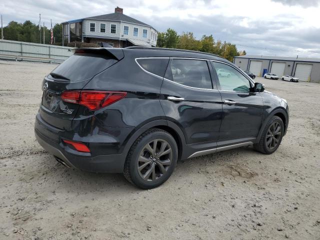 5XYZWDLA6JG521995 - 2018 HYUNDAI SANTA FE S BLACK photo 3