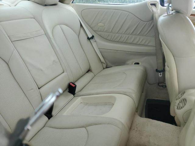 WDBTJ65J93F041757 - 2003 MERCEDES-BENZ CLK 320C WHITE photo 10