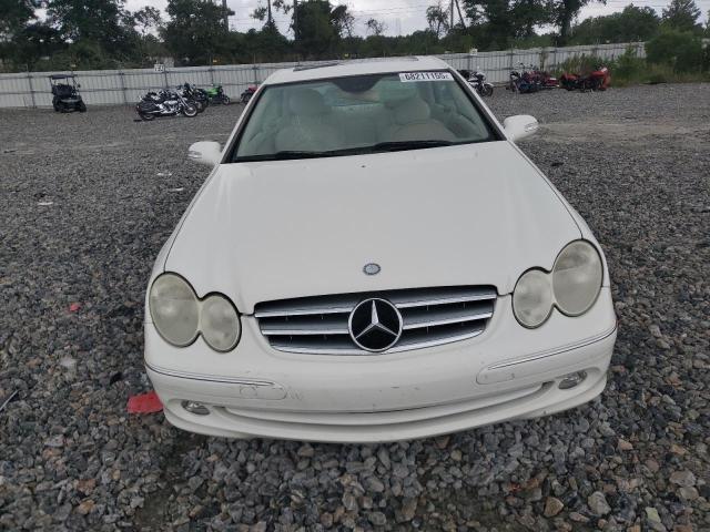 WDBTJ65J93F041757 - 2003 MERCEDES-BENZ CLK 320C WHITE photo 5