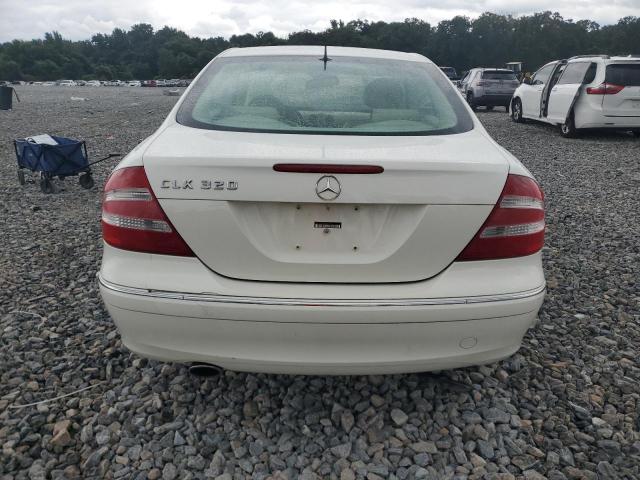 WDBTJ65J93F041757 - 2003 MERCEDES-BENZ CLK 320C WHITE photo 6