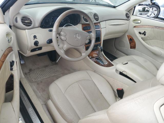 WDBTJ65J93F041757 - 2003 MERCEDES-BENZ CLK 320C WHITE photo 8