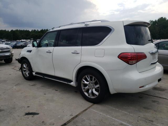 JN8AZ2NF7B9500632 - 2011 INFINITI QX56 WHITE photo 2