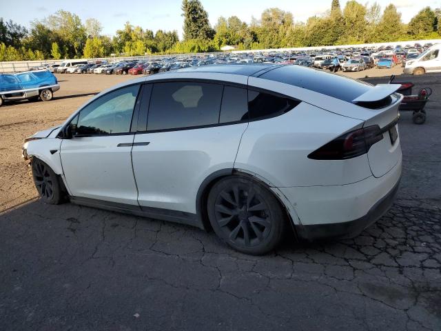 7SAXCDE5XPF381081 - 2023 TESLA MODEL X Blanc photo 2