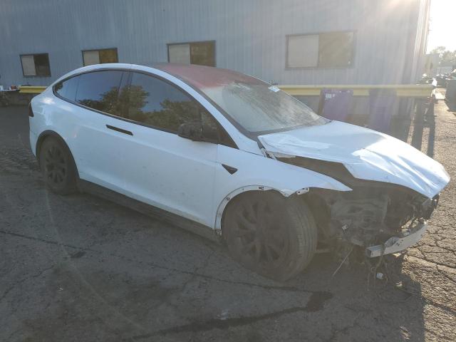 7SAXCDE5XPF381081 - 2023 TESLA MODEL X Blanc photo 4