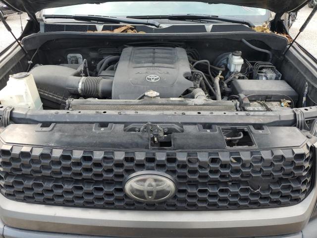 5TFRM5F15JX130082 - 2018 TOYOTA TUNDRA DOUBLE CAB SR/SR5 BLACK photo 11
