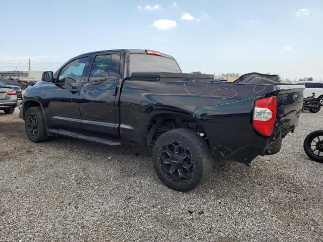 5TFRM5F15JX130082 - 2018 TOYOTA TUNDRA DOUBLE CAB SR/SR5 BLACK photo 2