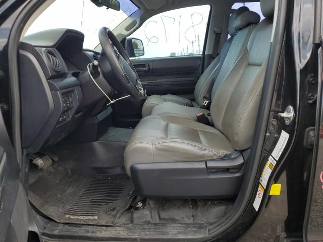 5TFRM5F15JX130082 - 2018 TOYOTA TUNDRA DOUBLE CAB SR/SR5 BLACK photo 7