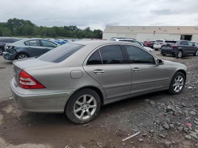 WDBRF92H17F877390 - 2007 MERCEDES-BENZ C 280 4MATIC SILVER photo 3