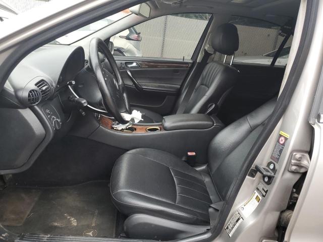 WDBRF92H17F877390 - 2007 MERCEDES-BENZ C 280 4MATIC SILVER photo 7