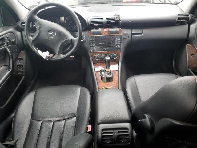 WDBRF92H17F877390 - 2007 MERCEDES-BENZ C 280 4MATIC SILVER photo 8