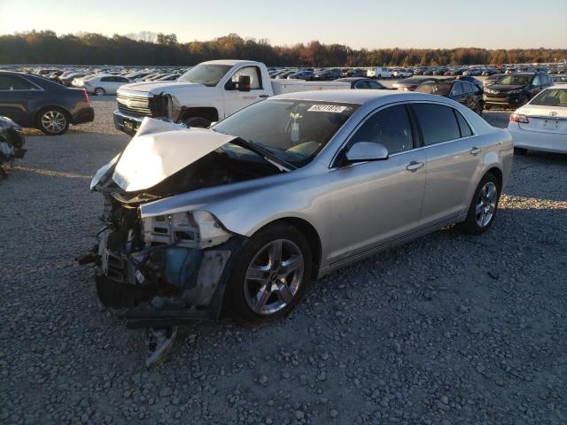 1G1ZC5E08AF180310 - 2010 CHEVROLET MALIBU 1LT SILVER photo 1