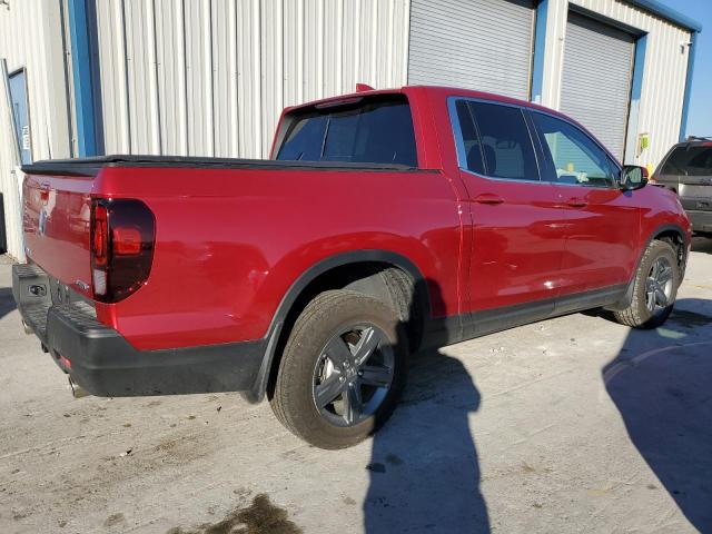 5FPYK3F5XPB002276 - 2023 HONDA RIDGELINE RTL MAROON photo 3