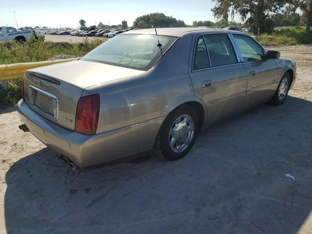 1G6KE57Y12U102781 - 2002 CADILLAC DEVILLE DHS GOLD photo 3