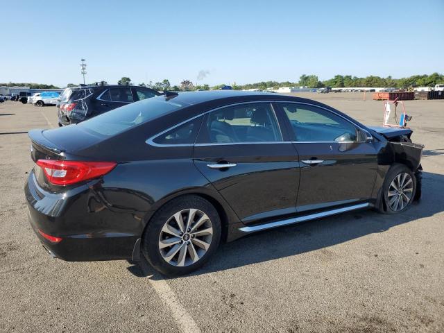 5NPE34AFXHH481252 - 2017 HYUNDAI SONATA SPORT BLACK photo 3