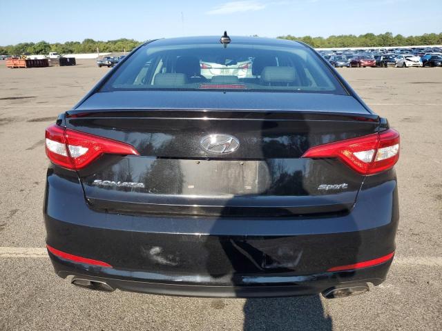 5NPE34AFXHH481252 - 2017 HYUNDAI SONATA SPORT BLACK photo 6