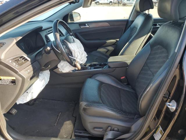 5NPE34AFXHH481252 - 2017 HYUNDAI SONATA SPORT BLACK photo 7
