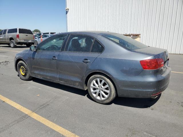 3VW2K7AJ1EM365369 - 2014 VOLKSWAGEN JETTA BASE ნაცრისფერი ფოტო 2