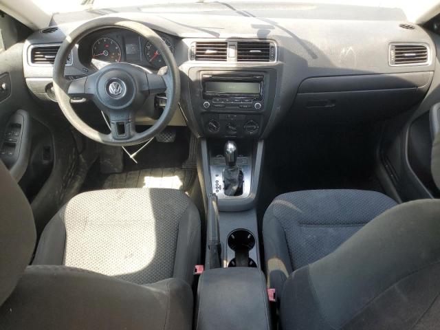 3VW2K7AJ1EM365369 - 2014 VOLKSWAGEN JETTA BASE ნაცრისფერი ფოტო 8