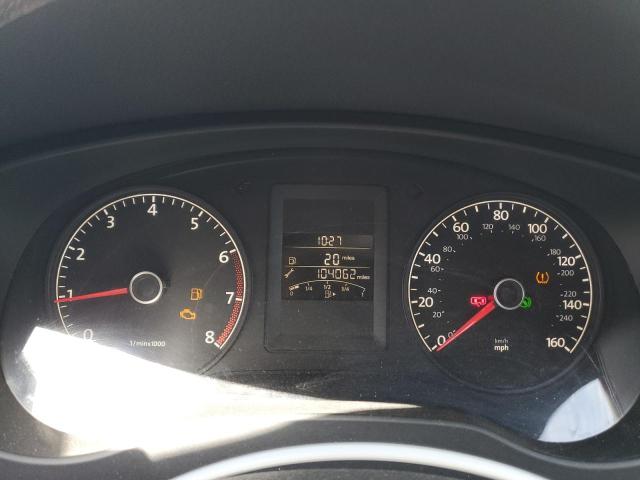 3VW2K7AJ1EM365369 - 2014 VOLKSWAGEN JETTA BASE ნაცრისფერი ფოტო 9