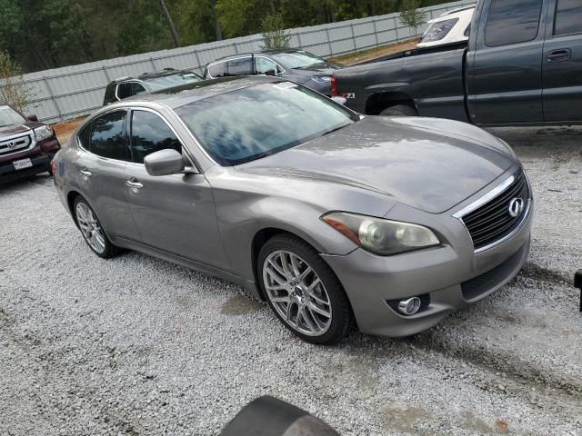 JN1BY1AP6BM324586 - 2011 INFINITI M37 GRAY photo 4