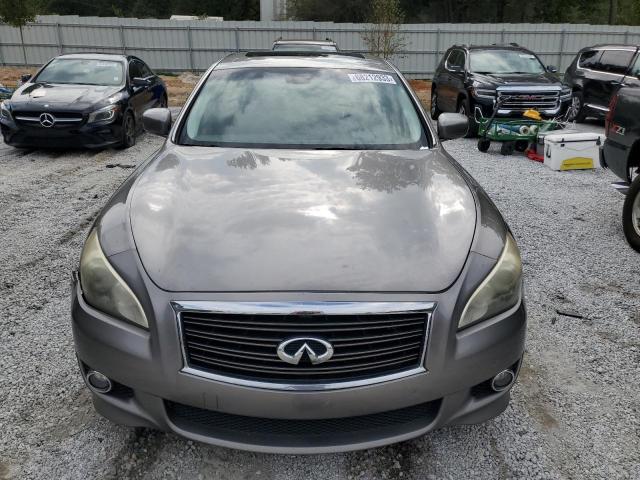 JN1BY1AP6BM324586 - 2011 INFINITI M37 GRAY photo 5