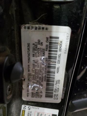 1NXBR32EX8Z031863 - 2008 TOYOTA COROLLA CE BLACK photo 12