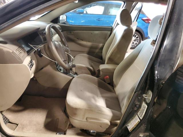 1NXBR32EX8Z031863 - 2008 TOYOTA COROLLA CE BLACK photo 7