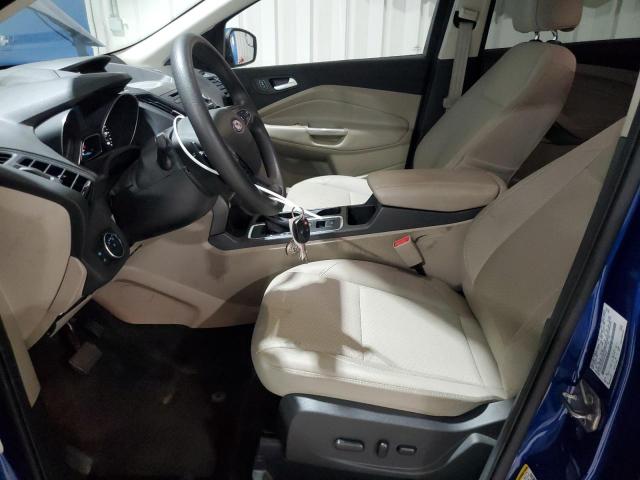 1FMCU0GD4HUE75547 - 2017 FORD ESCAPE SE BLUE photo 7