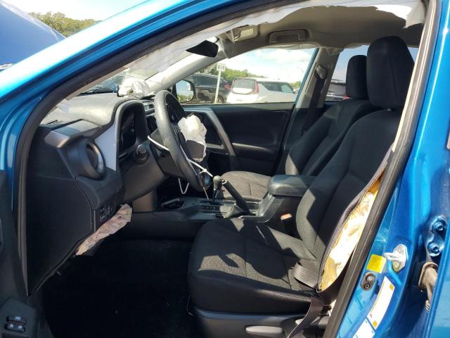 JTMBFREV9HJ104623 - 2017 TOYOTA RAV4 LE BLUE photo 7