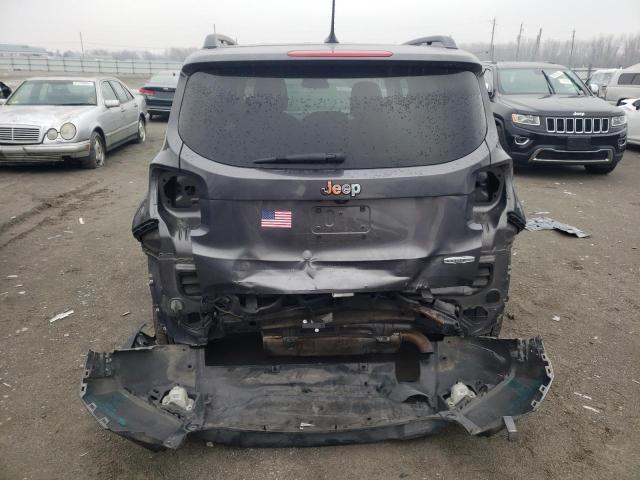 ZACCJABT4GPE34174 - 2016 JEEP RENEGADE LATITUDE GRAY photo 6