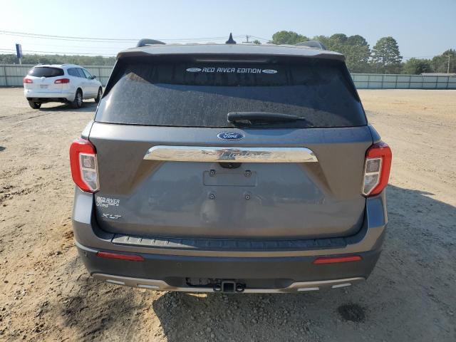 1FMSK7DH6NGA97839 - 2022 FORD EXPLORER XLT ნაცრისფერი ფოტო 6