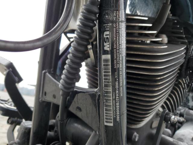 1HD1KH437BB608380 - 2011 HARLEY-DAVIDSON FLTRX 蓝色 照片 10