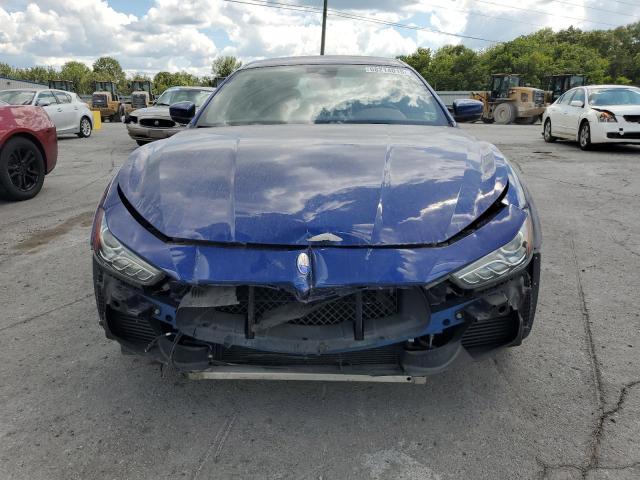 ZAM57RTS7H1225312 - 2017 MASERATI GHIBLI S BLUE photo 5