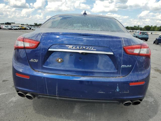 ZAM57RTS7H1225312 - 2017 MASERATI GHIBLI S BLUE photo 6