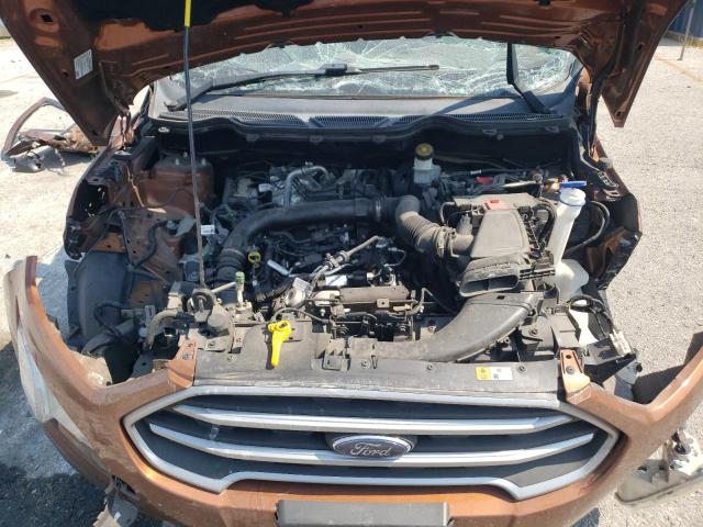 MAJ3P1TE5JC211061 - 2018 FORD ECOSPORT SE Orange Foto 12