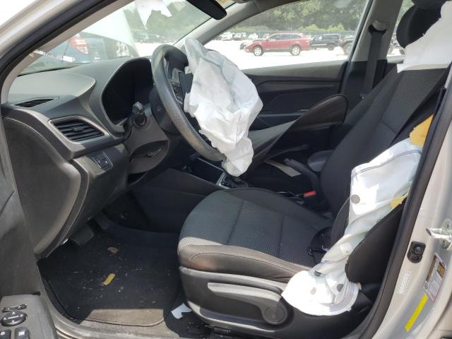 3KPC24A36KE080812 - 2019 HYUNDAI ACCENT SE SILVER photo 7