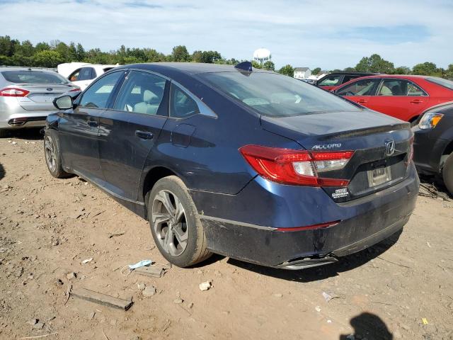 1HGCV1F47KA110332 - 2019 HONDA ACCORD EX BLUE photo 2