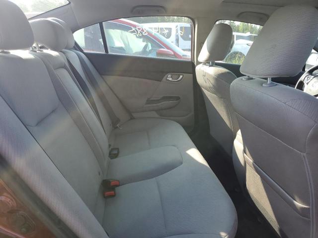 2HGFB2F54DH034514 - 2013 HONDA CIVIC LX Каштановый фото 10