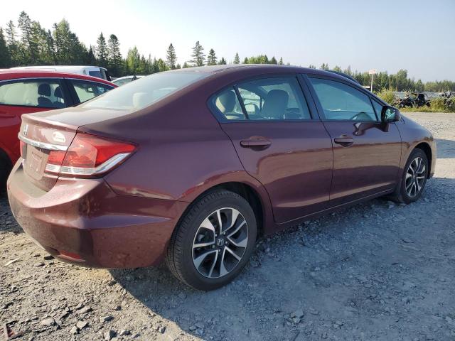 2HGFB2F54DH034514 - 2013 HONDA CIVIC LX Каштановый фото 3