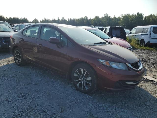 2HGFB2F54DH034514 - 2013 HONDA CIVIC LX Каштановый фото 4