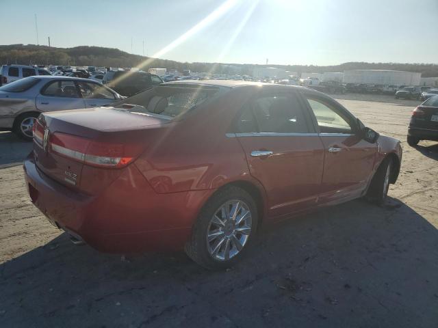 3LNDL2L32BR776395 - 2011 LINCOLN MKZ HYBRID RED photo 3